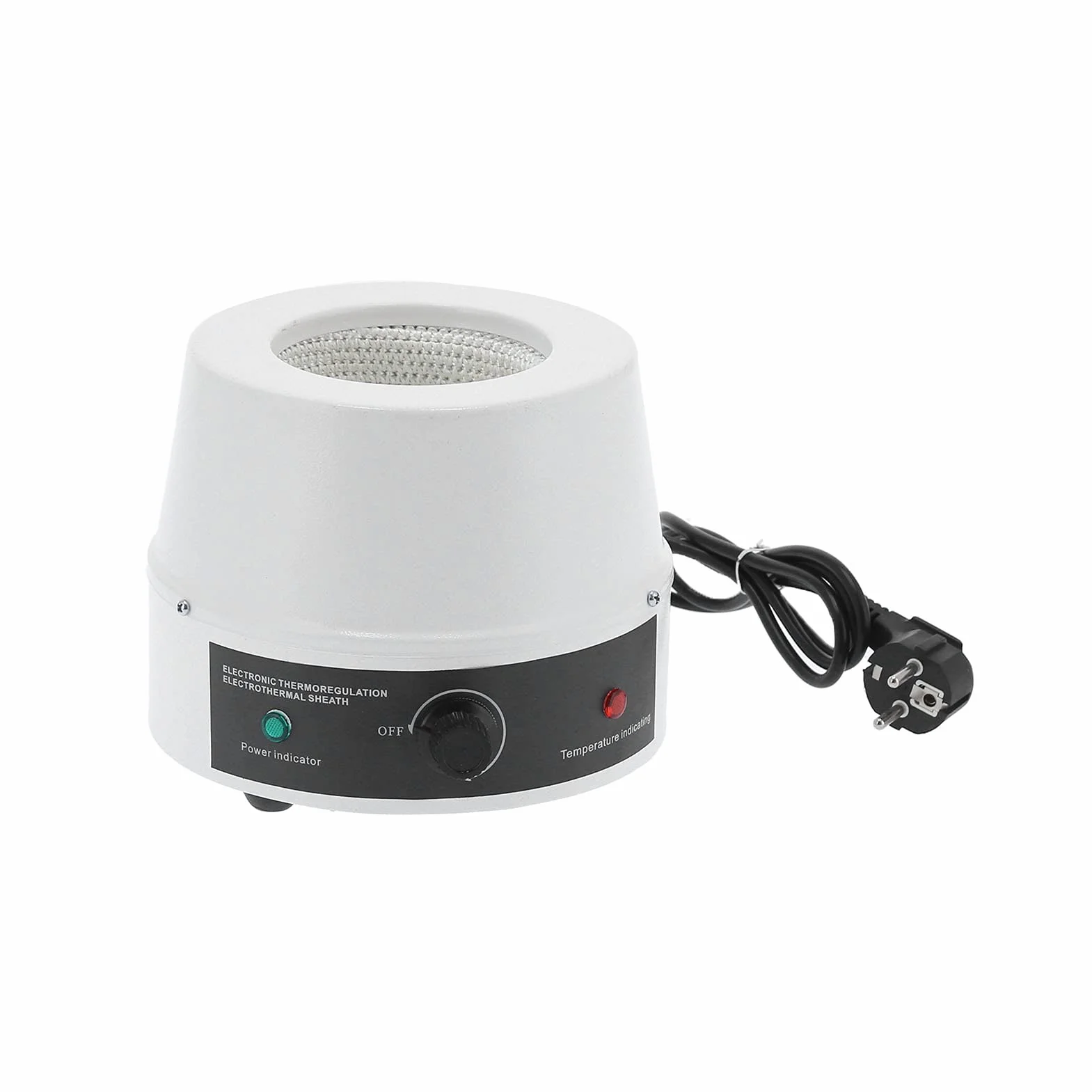 Electric Heating Mantle 250 ml Labor Thermostat Elektrische Heizmantel einstellen Temperaturmaschine für Universitätslabors EU -Stecker 220 V