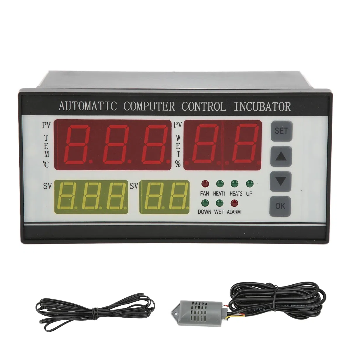 Nährstoff -Eier -Inkubator -Controller Thermostat Automatischer Temperaturfeuchtigkeitssensor 220 V für effiziente Inkubation