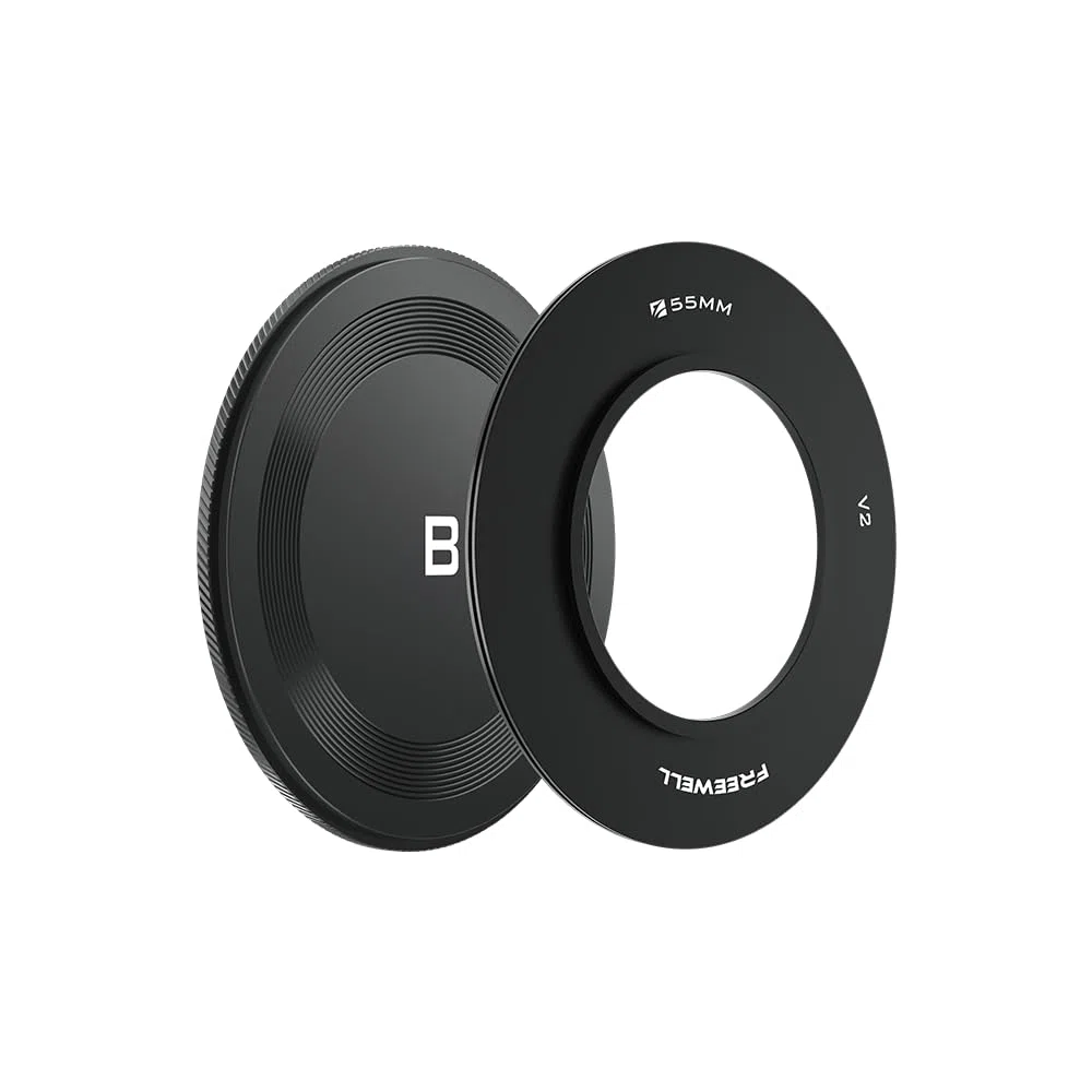 Freewell 55 mm Adapterring mit Rückkappe für V2-Serie