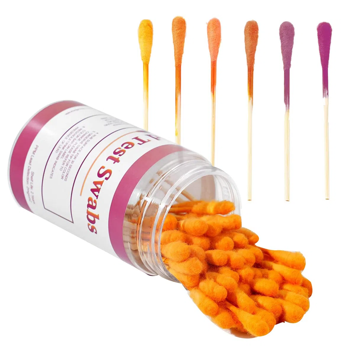 Persistence Blei-Test-Kit-Tupfer – Bleifarb-Test-Set, Blei-Check-Tupfer für den Heimgebrauch, Testergebnisse in (60 Stück)