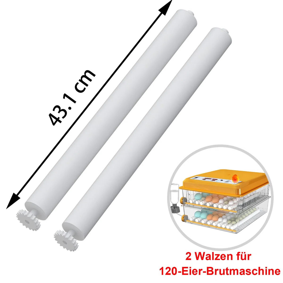 Walzen für 120 Inkubator