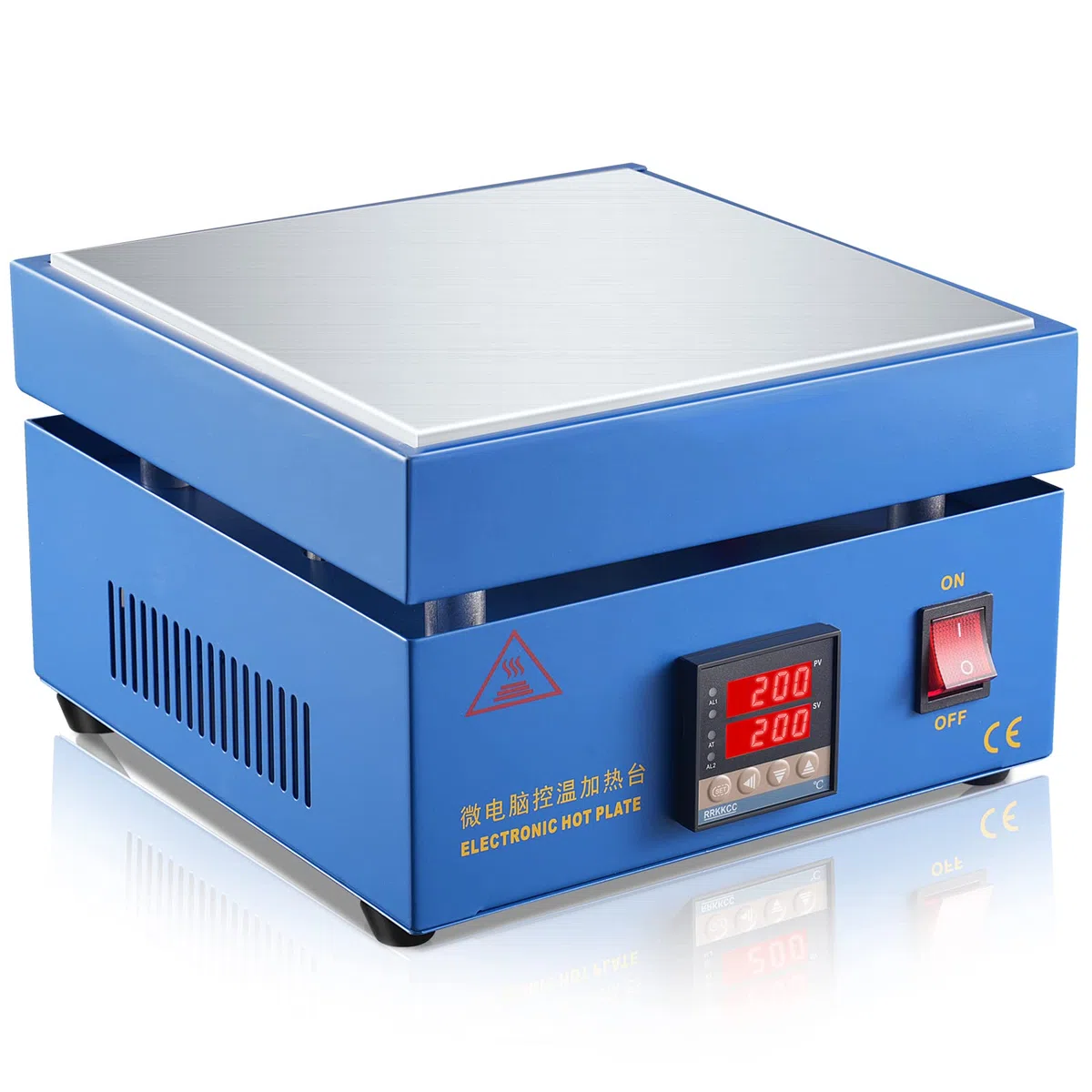 Lötstation 850 W 220 V LED Mikrocomputer Elektrische Vorheizung 200 x 200 mm EU Plug