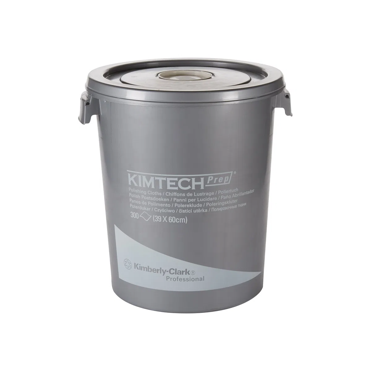 Kimtech Spendereimer für Poliertücher 7213 – 1 Spendereimer mit 300 Tüchern, weiß